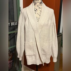 Plus Size A New Day Long Sleeve Knit Cardigan Sweater - 1X